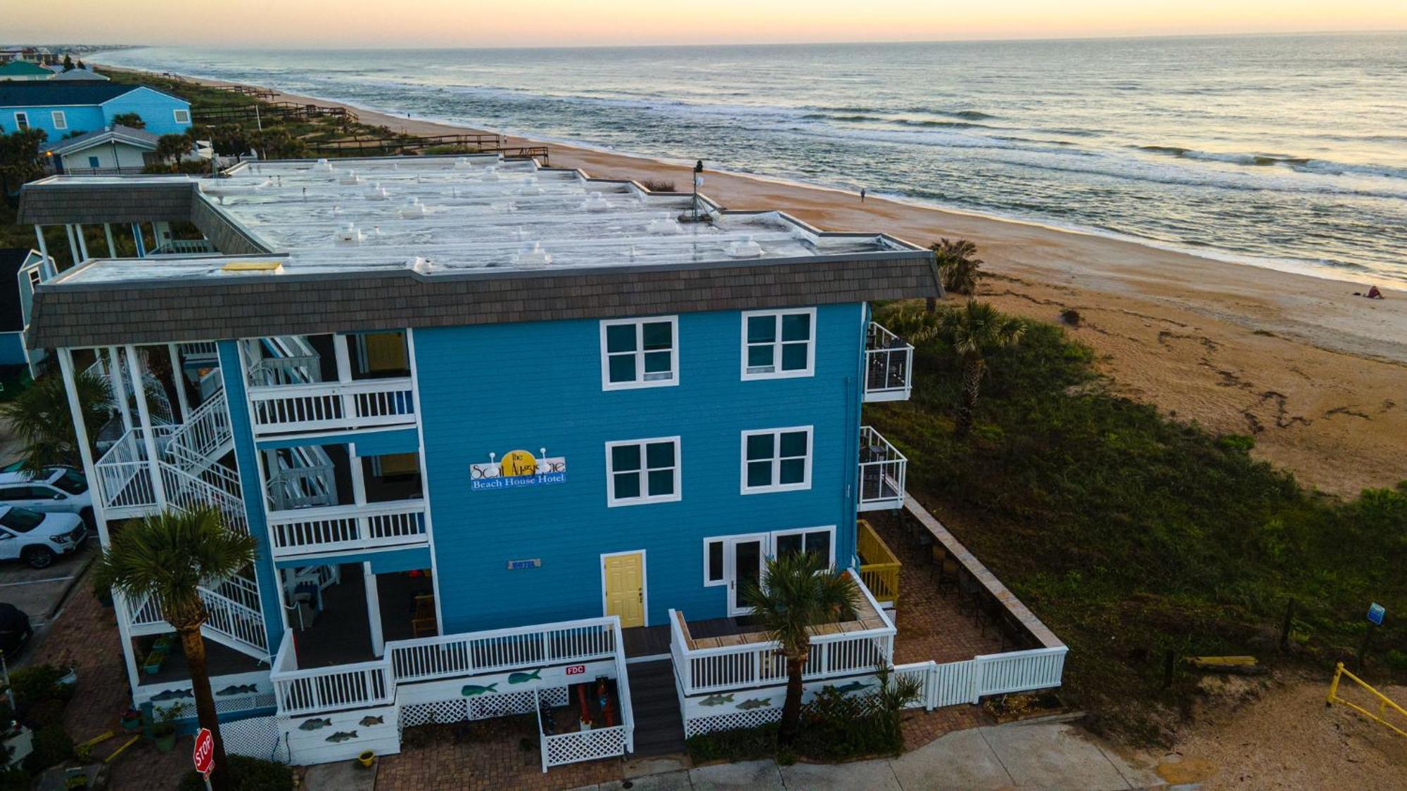 Отель The Saint Augustine Beach House Экстерьер фото