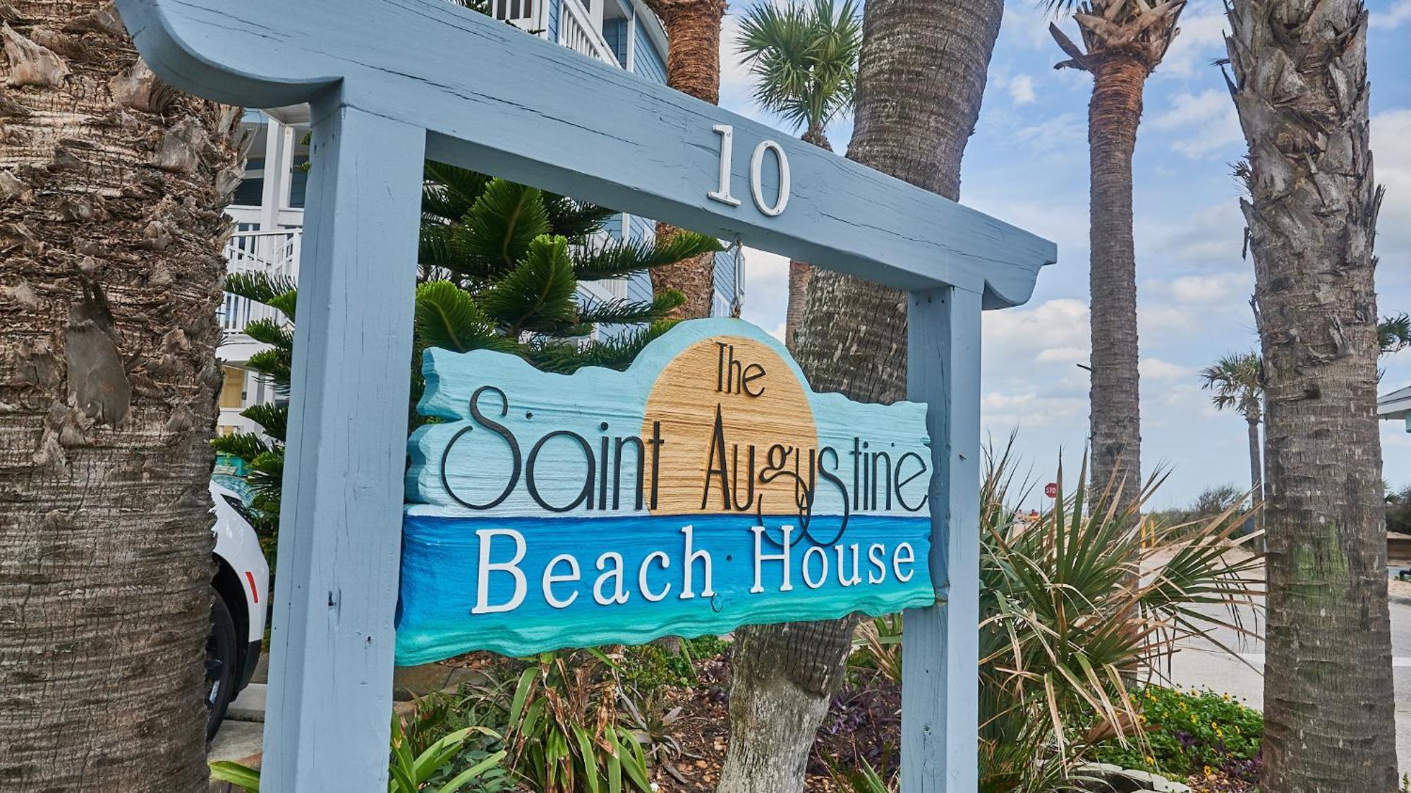 Отель The Saint Augustine Beach House Экстерьер фото